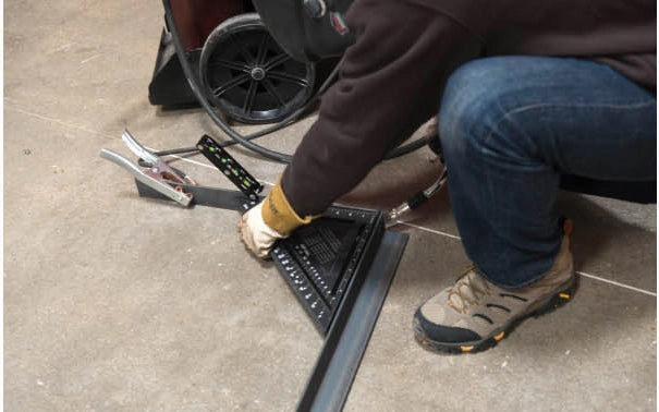 12" Aluminum Laser Etched Rafter Square