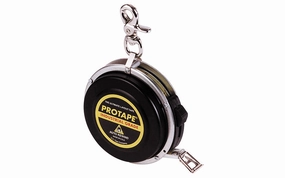 3/8" x 50' Spencer Pro-Tape Auto-Rewind Tape Measure (Ft, 10ths, Dia.) - 950DCB