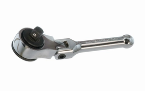 5" Ratchet Handle 3/8" Dr with Flex Head - Made in Japan