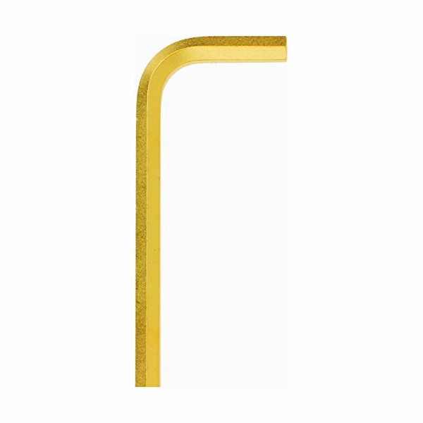 Bondhus 28208 9/64 x 2.4" Hex Tip Key L-Wrench with GoldGuard Finish, 50 Pack