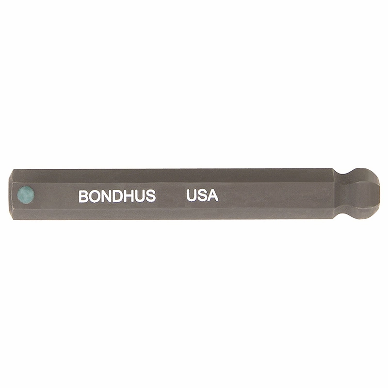 Bondhus 31445 ProHold Socket Ball Bit Set with ProGuard Finish, 2", 7 Piece