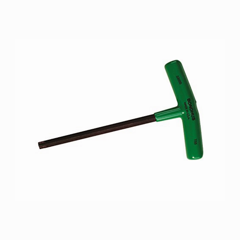 Bondhus 33027 T27 x 7.4" Star Tip Graduated T-Handle with ProGuard Finish, 2 Piece