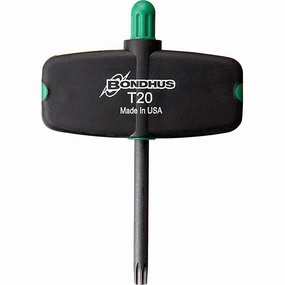 Bondhus 34715 T15 x 1.5" Star Tip Wing Handle Driver with ProGuard Finish, 2 Piece