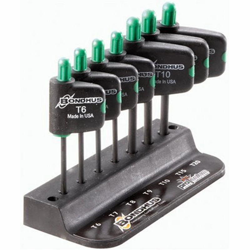 Bondhus 35045 Set of 7 TORX Plus Flagdriver Tools, Sizes IP6-IP20