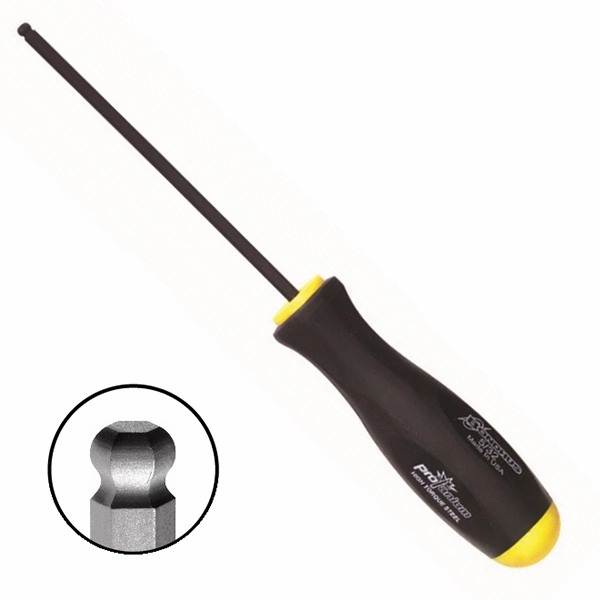 Bondhus 3703 1/16" Extra Long Ball End Screwdriver with ProGuard Finish