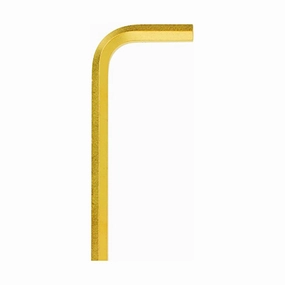 Bondhus 38050 1.5 x 77mm Ball End Tip Hex Key L-Wrench with GoldGuard Finish, Tagged and Barcoded, 10 Pack