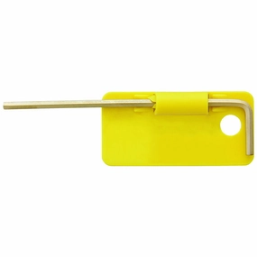 Bondhus 39152 2mm x 82mm Hex Tip Long Arm L-Key with GoldGuard Finish, 10 Pack