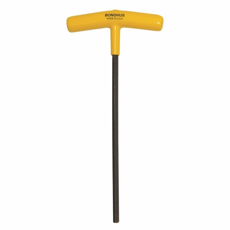 Bondhus 45216 1/2 x 6" Hex Tip T-Handle with ProGuard Finish, Tagged and Barcoded