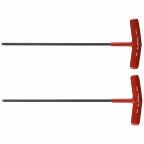 Bondhus 75160 4 x 220mm ProHold Tip Ball End Graduated Length T-Handle with ProGuard Finish, 2 Piece