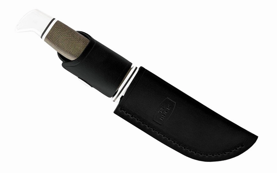 Buck Knives 103 Skinner Pro Fixed Blade Knife with Micarta Handle & Sheath
