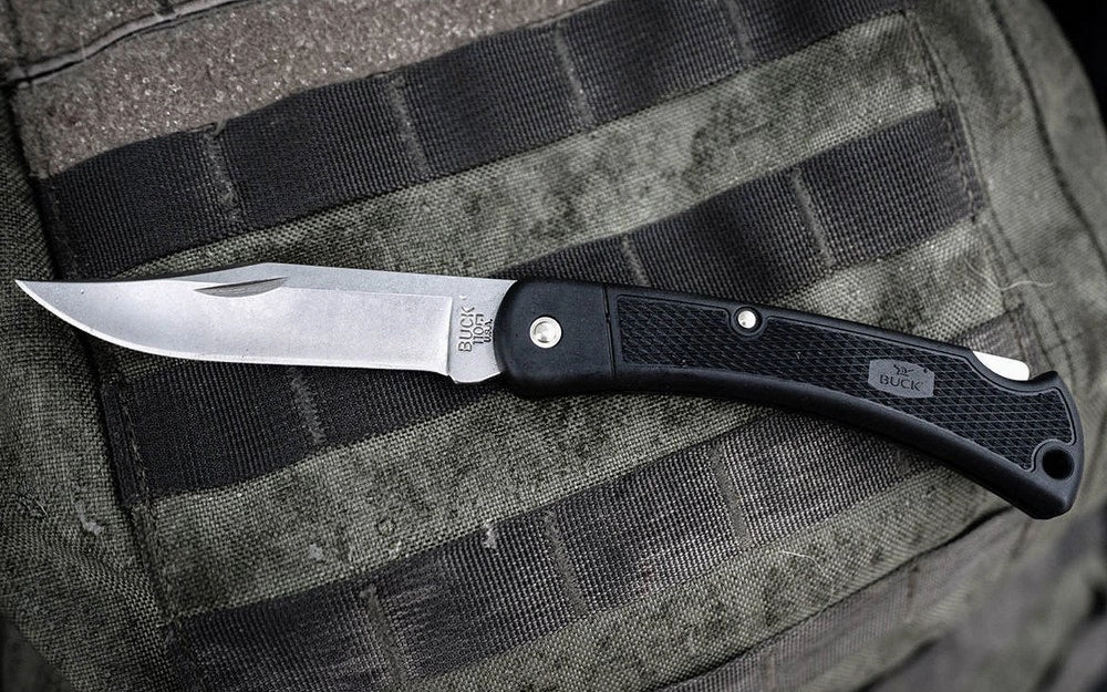 Buck Knives 110 Folding Hunter LT Knife & Sheath