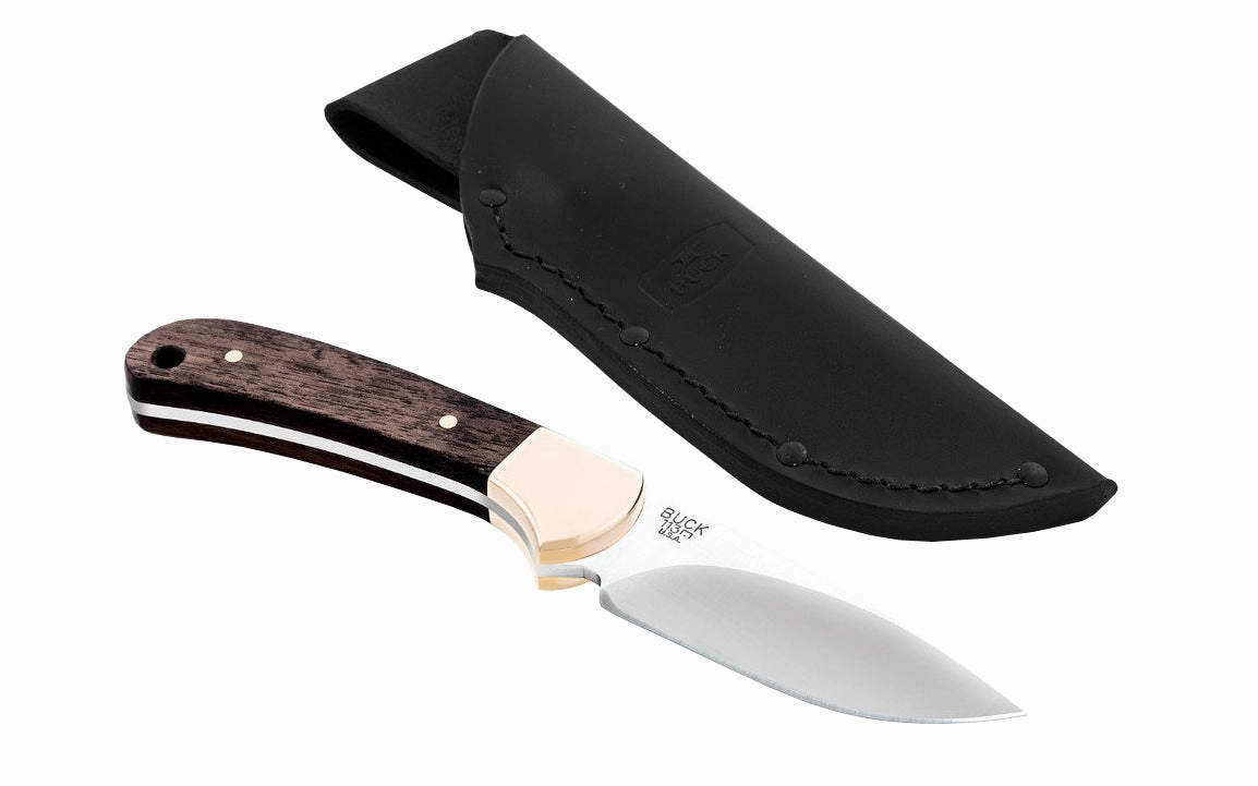 Buck Knives 113 Ranger Skinner Fixed Blade Hunter Knife & Leather Sheath