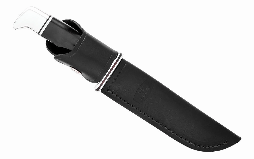 Buck Knives 119 Special Knife & Sheath - Fixed Blade with Black Handle