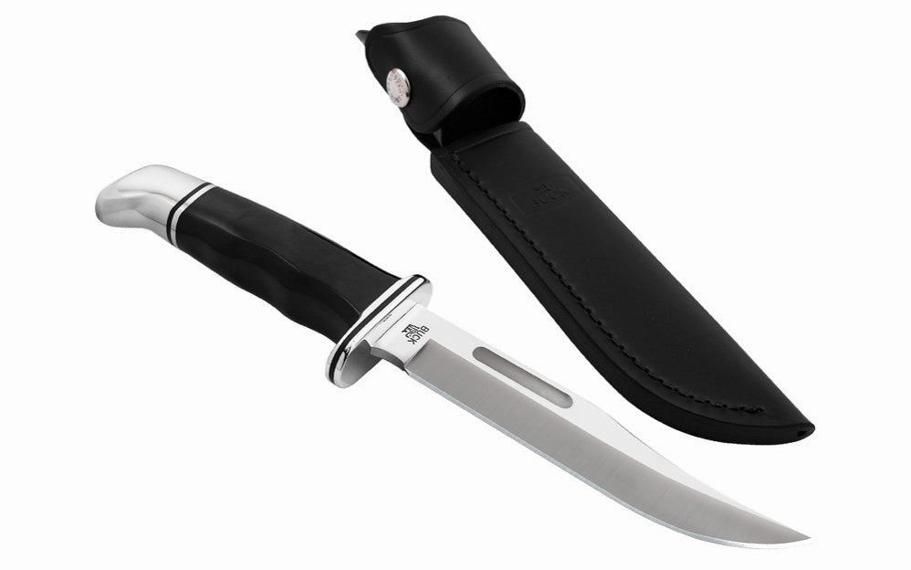 Buck Knives 119 Special Knife & Sheath - Fixed Blade with Black Handle