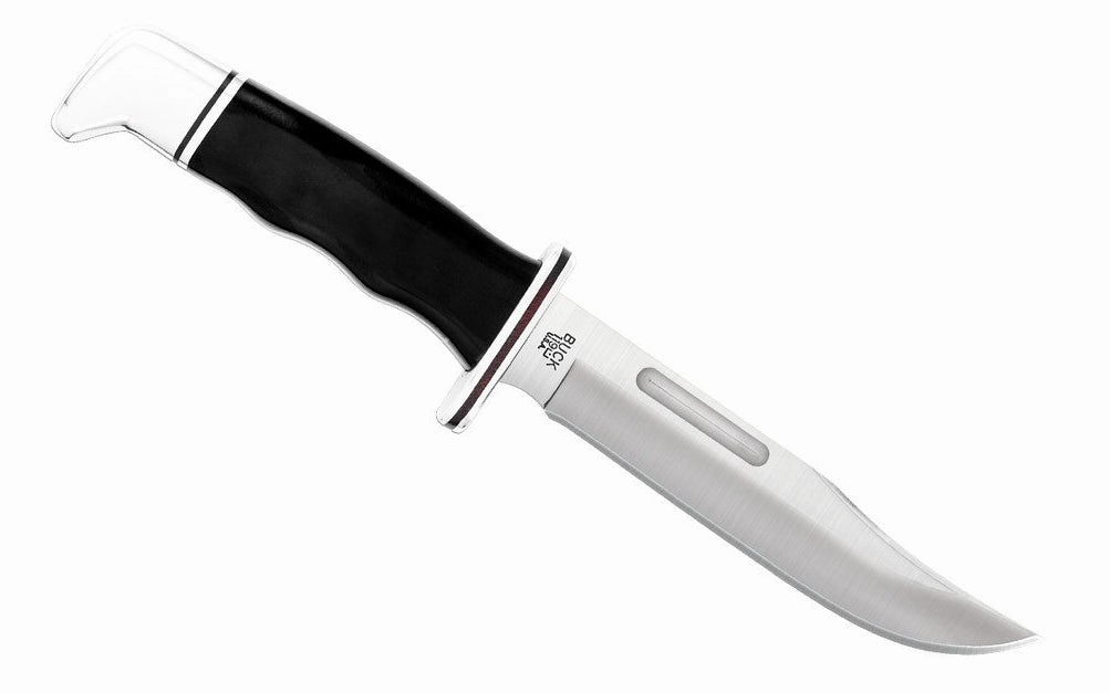 Buck Knives 119 Special Knife & Sheath - Fixed Blade with Black Handle