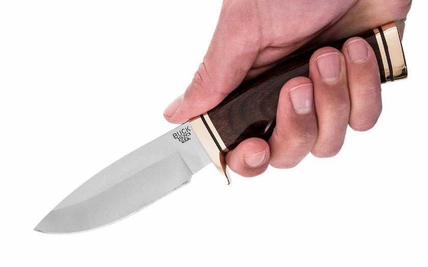 Buck Knives 192 Vanguard Fixed Blade Knife & Leather Sheath