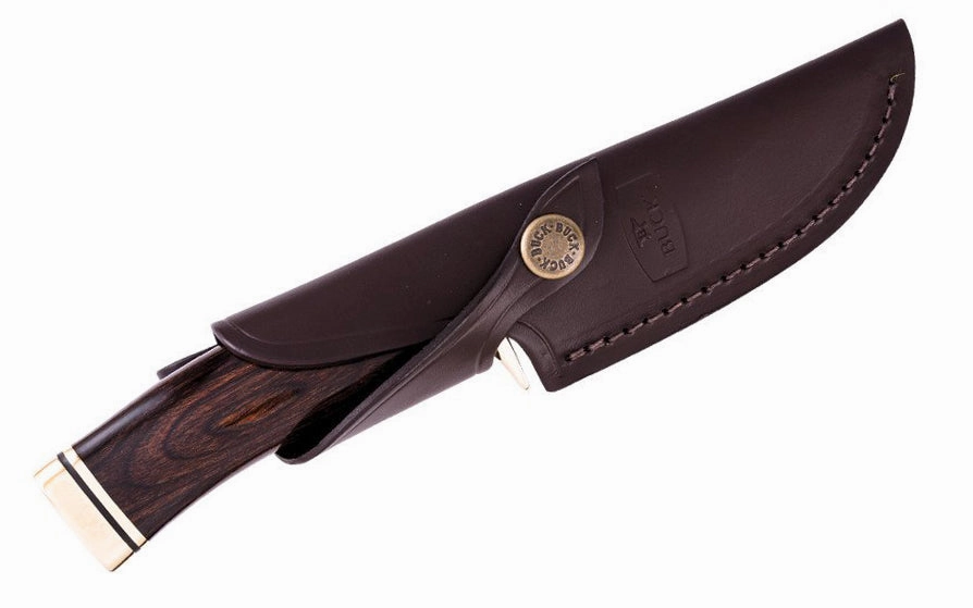 Buck Knives 192 Vanguard Fixed Blade Knife & Leather Sheath