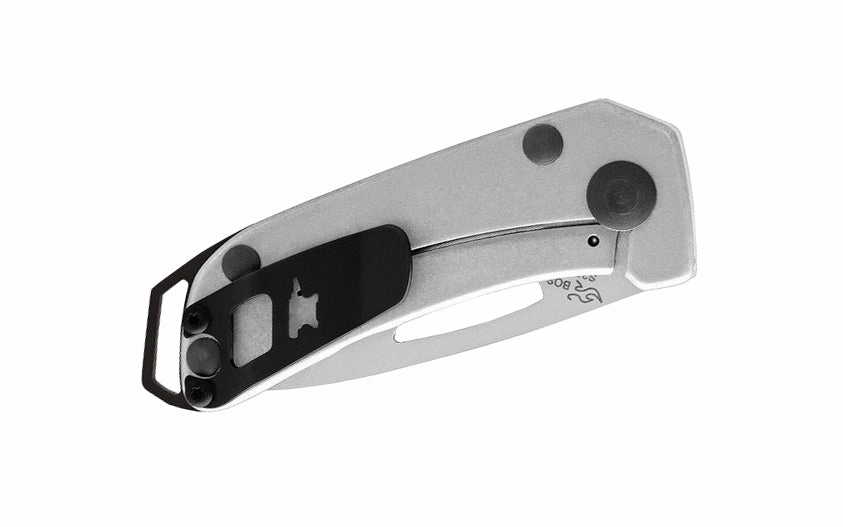 Buck Knives 417 Budgie Folding Knife with Green Natural G10 Handle