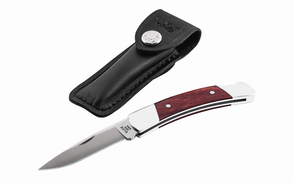 Buck Knives 501 Squire Pocket Folding Knife & Leather Sheath