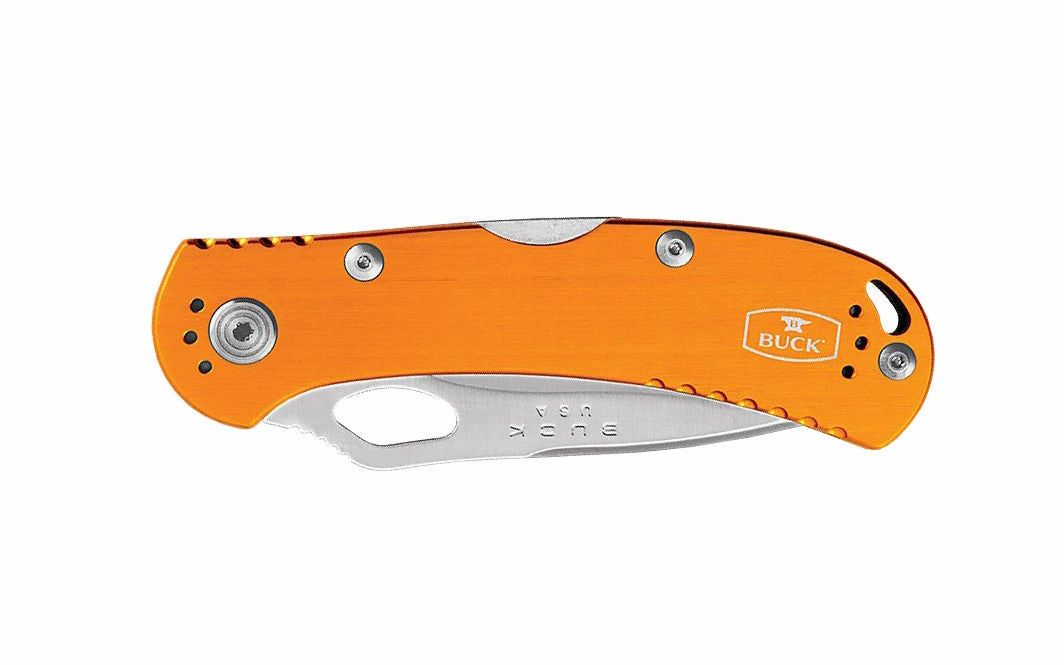 Buck Knives 722 Spitfire Folding Pocket Knife - Orange