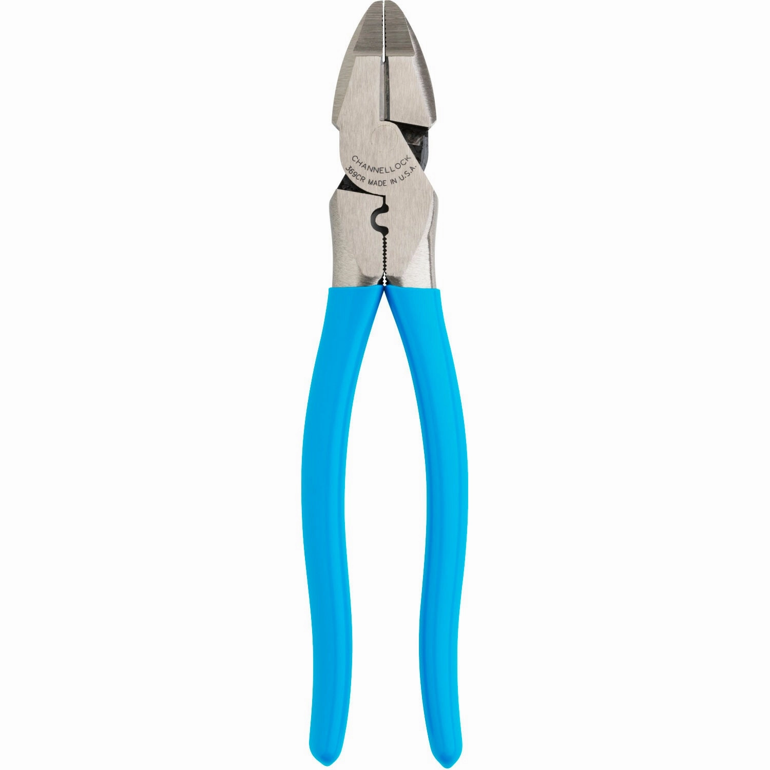 Channellock 369CR 9.5-inch XLT Round Nose Linemen Pliers w/ Crimper