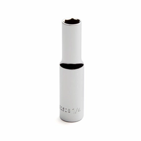 Cougar Pro E2512 1/4" Drive 6 Point Deep Socket, 3/8 Inch