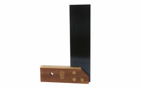 Crown Tools 6" Try Square with Walnut & Brass