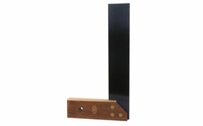 Crown Tools 9" Try Square with Walnut & Brass