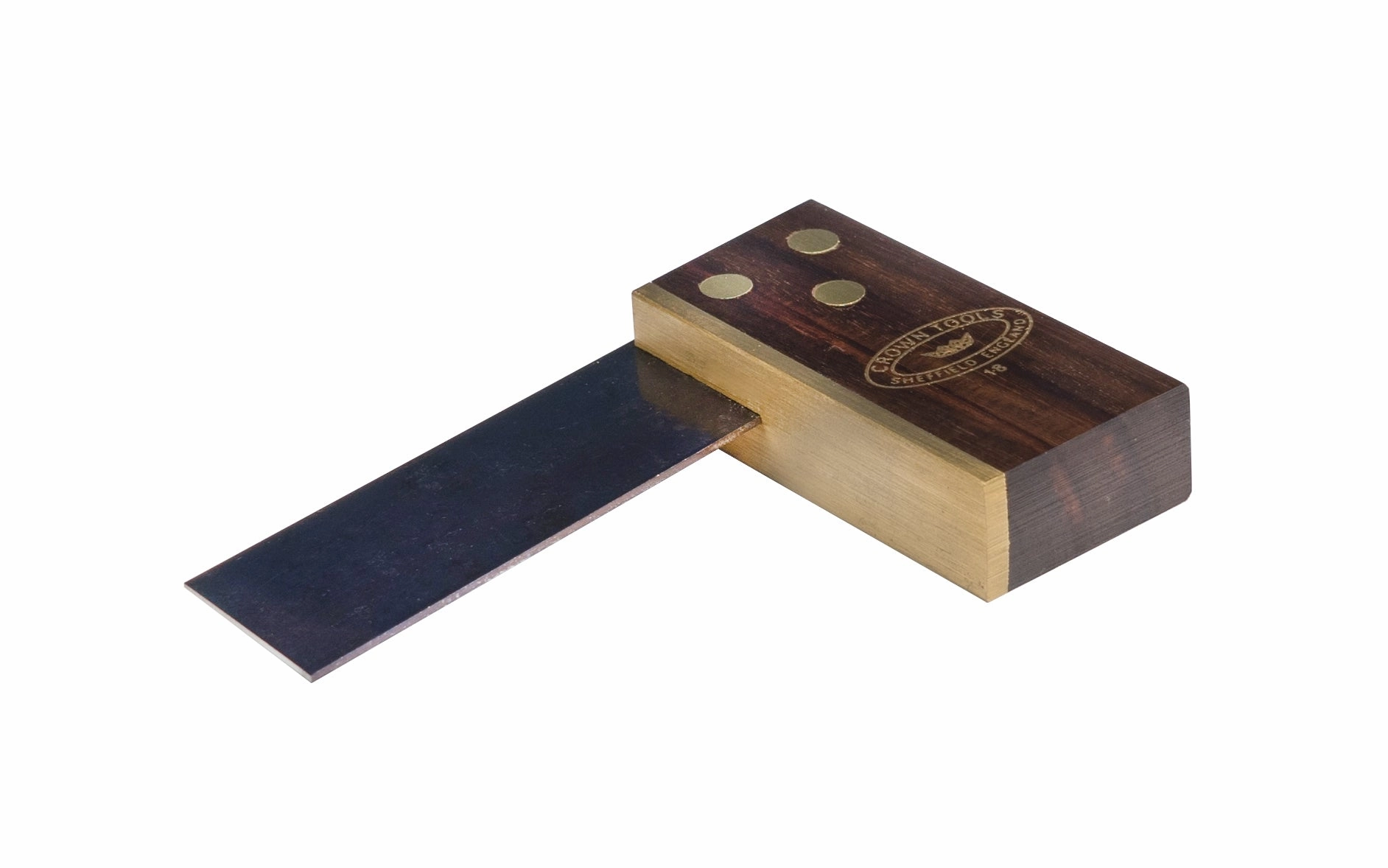 Crown Tools Miniature Walnut Dovetail Square ~ 1:8 Pitch