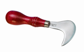 CS Osborne Lead Glass & Leather Knife ~ No. 73