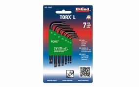 Eklind 7-PC Torx-L Wrench Key Set