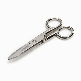 Estwing 42469 2.1-Inch Serrated Blade Cable Splicing and Wire Stripping Scissors