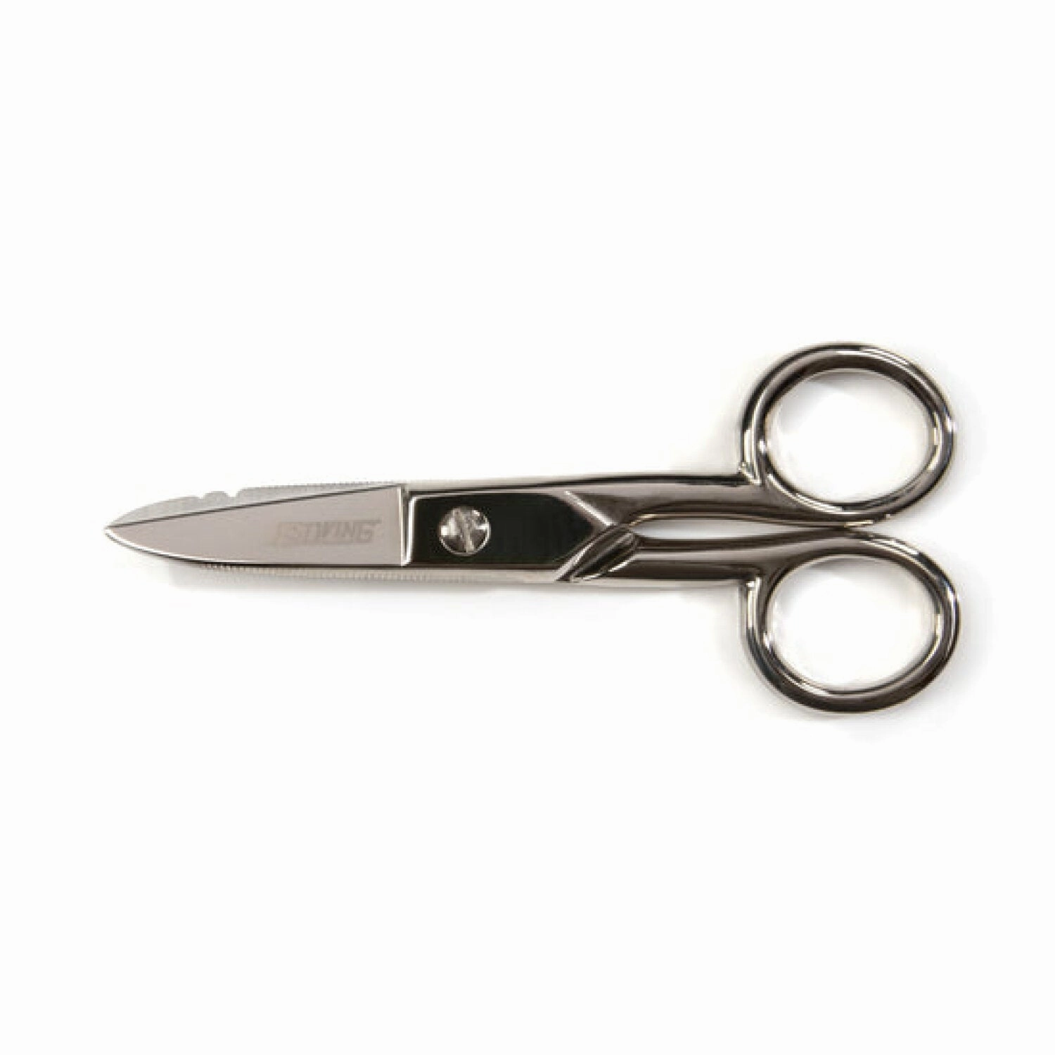 Estwing 42469 2.1-Inch Serrated Blade Cable Splicing and Wire Stripping Scissors