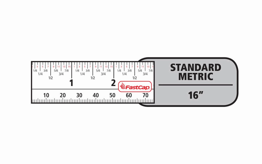 FastCap 16' FlatBack Tape Measure ~ Burn One