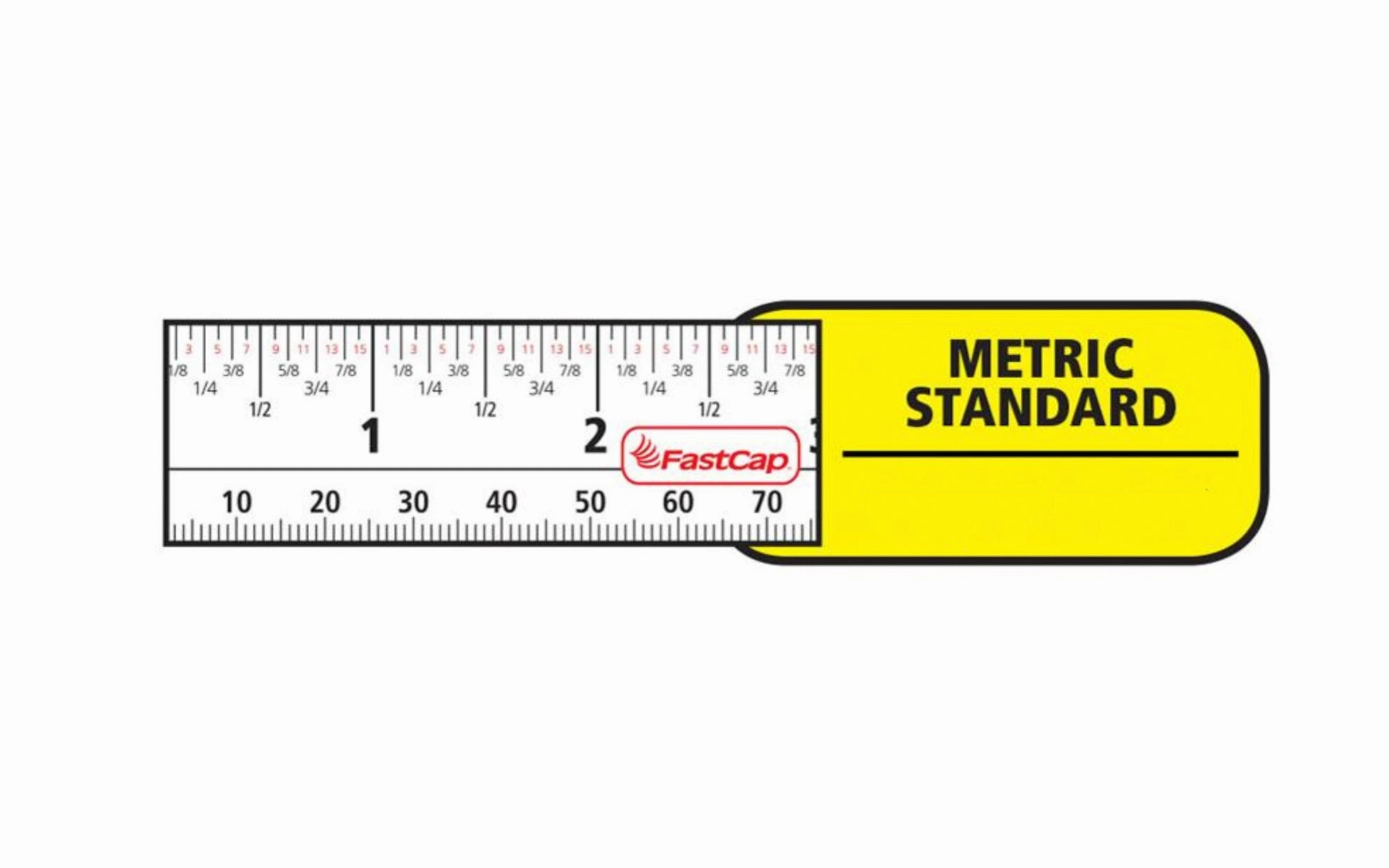 FastCap 16' FlatBack Tape Measure ~ Metric / Standard