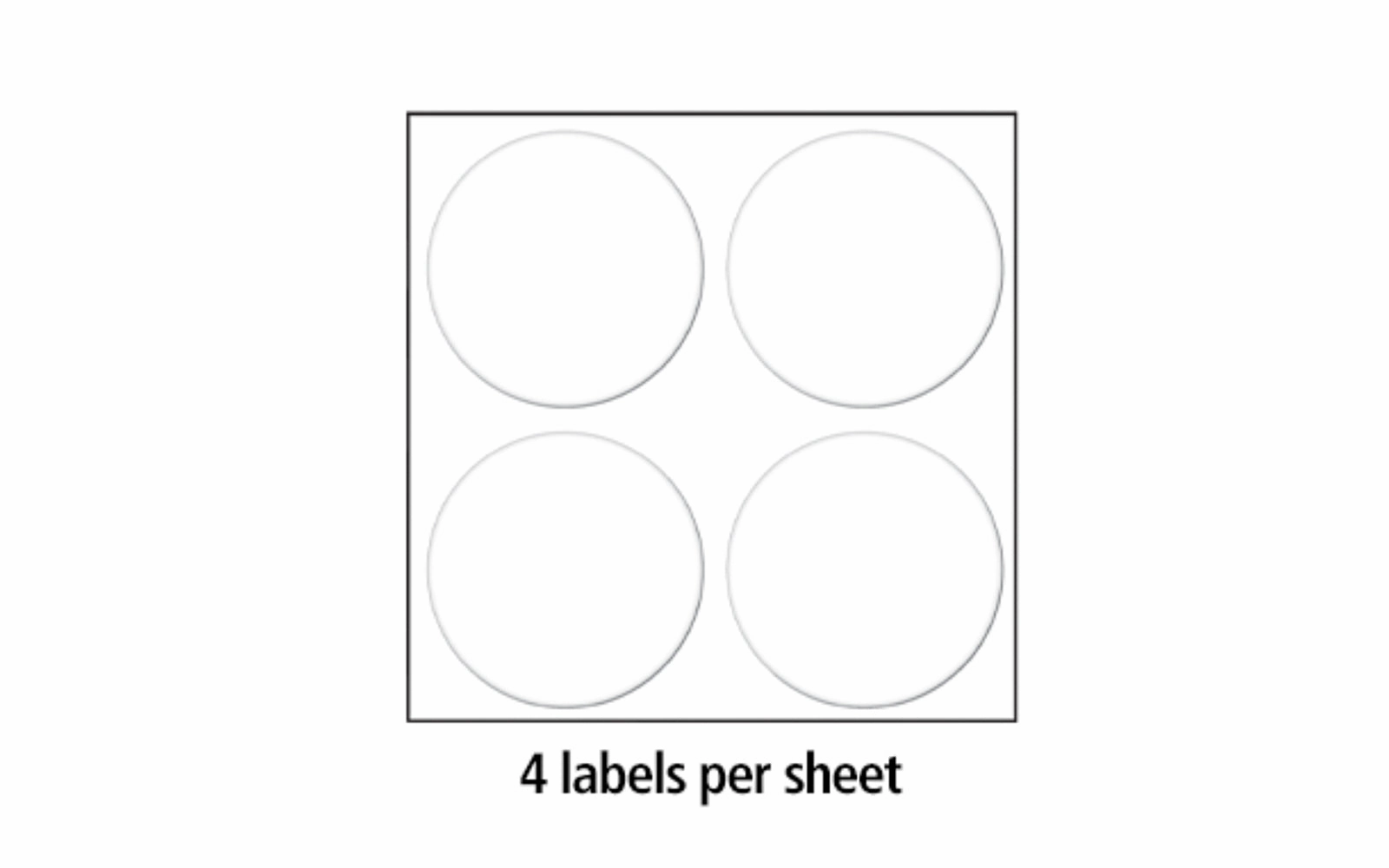 FastCap 2-1/4" White Erasable FastPads - 4 Pack