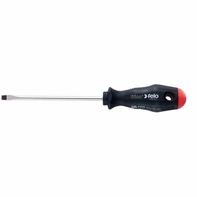 Felo 0715722096 6.5mm x 6" Slotted Screwdriver, 500 Series, 2 Component Handle
