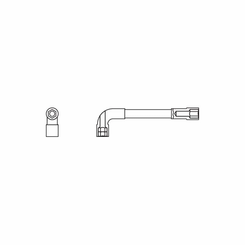 Gedore 1616323 Double Ended Socket Wrench 6 mm