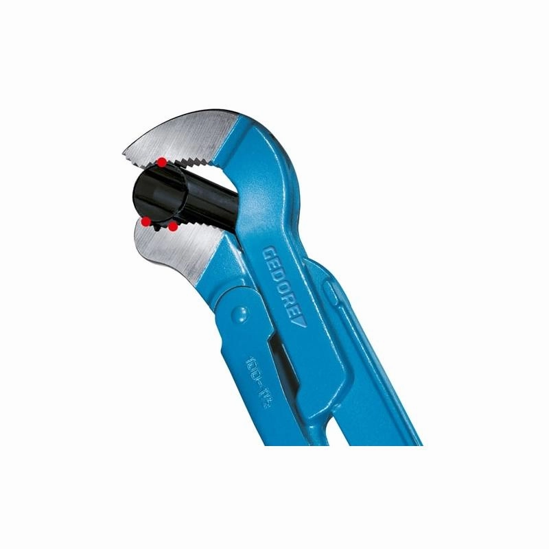 Gedore 4500140 100 1 Pipe wrench ECK-SCHWEDE-snap 1 Inch