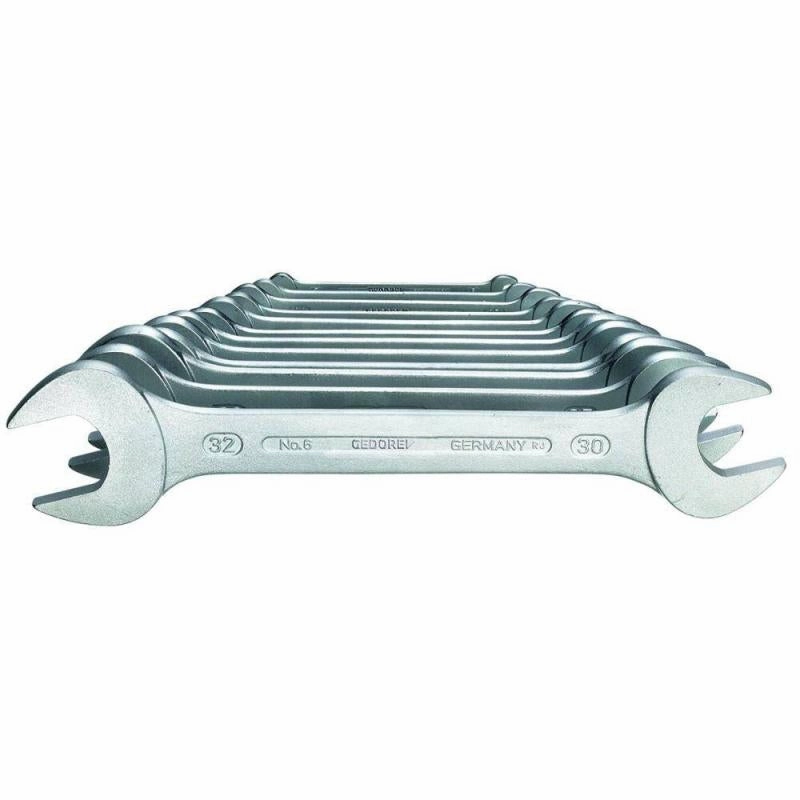Gedore 6077700 Double Open Ended Spanner Set 12 Pcs 6-32 mm