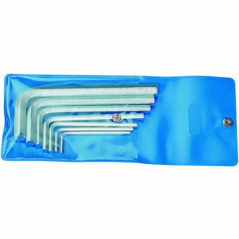 Gedore 6348830 42-08 A Hexagon Allen Key Set 8 Pcs 1/8-9/16AF
