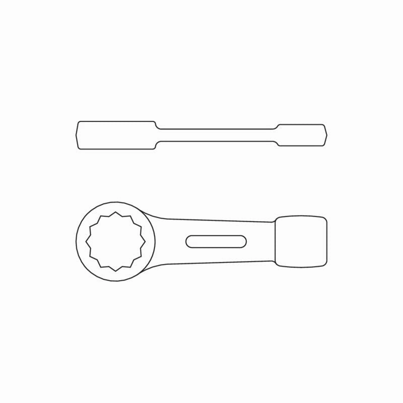 Gedore 6476910 Ring Slogging Spanner 105 mm