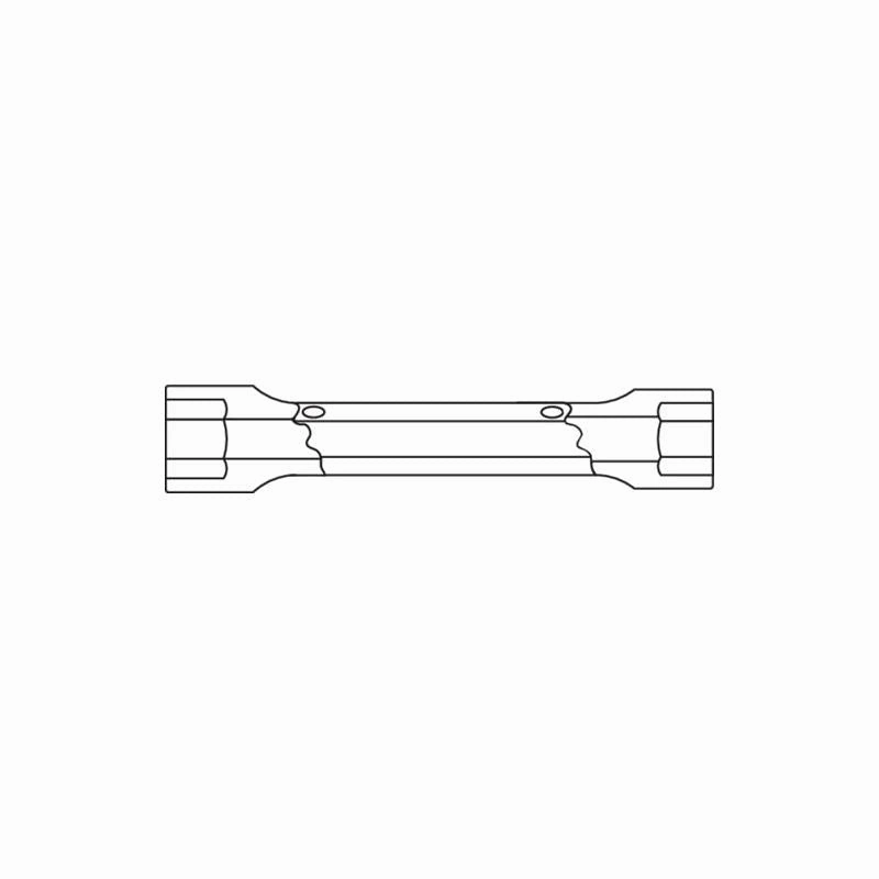Gedore 6526950 Tubular Box Spanner 24x27 mm