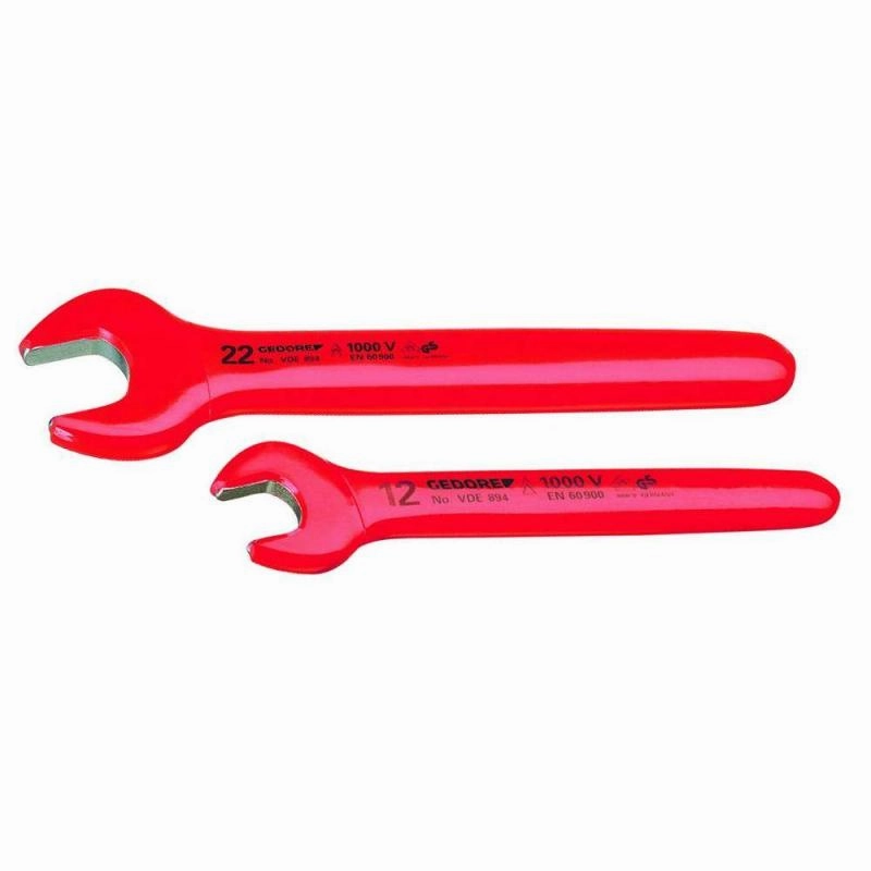 Gedore 6572710 894 VDE Single Open Ended Spanner 16 mm