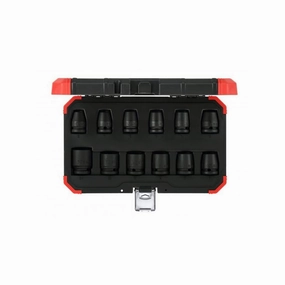 Gedore R63003012 Impact Socket Set 1/2" Drive 12 Pcs