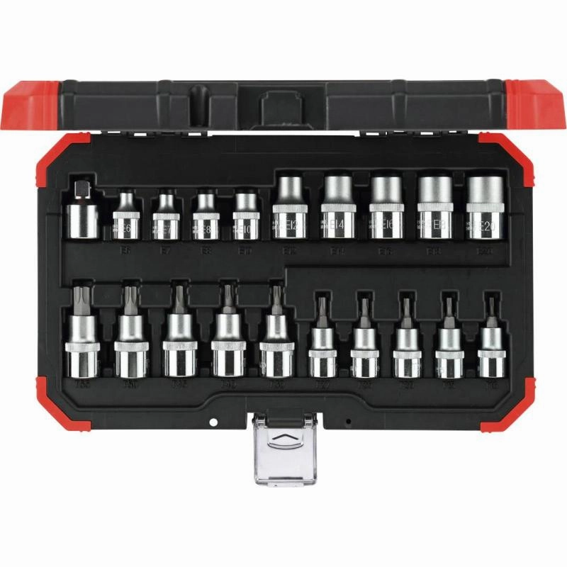 Gedore R68003020 1/2" Drive Socket Set TORX 20 Pcs