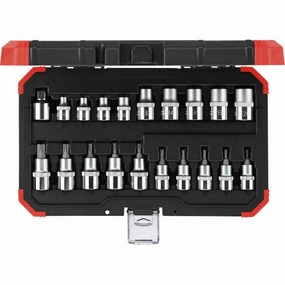 Gedore R68003020 1/2" Drive Socket Set TORX 20 Pcs