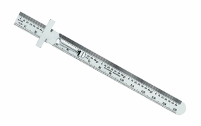 General Tools 6" Stainless Rule (mm, 64ths)