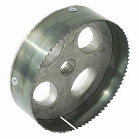 Greenlee 35712 Steel Toothed Recessed Light Hole Saw, 4-3/8"