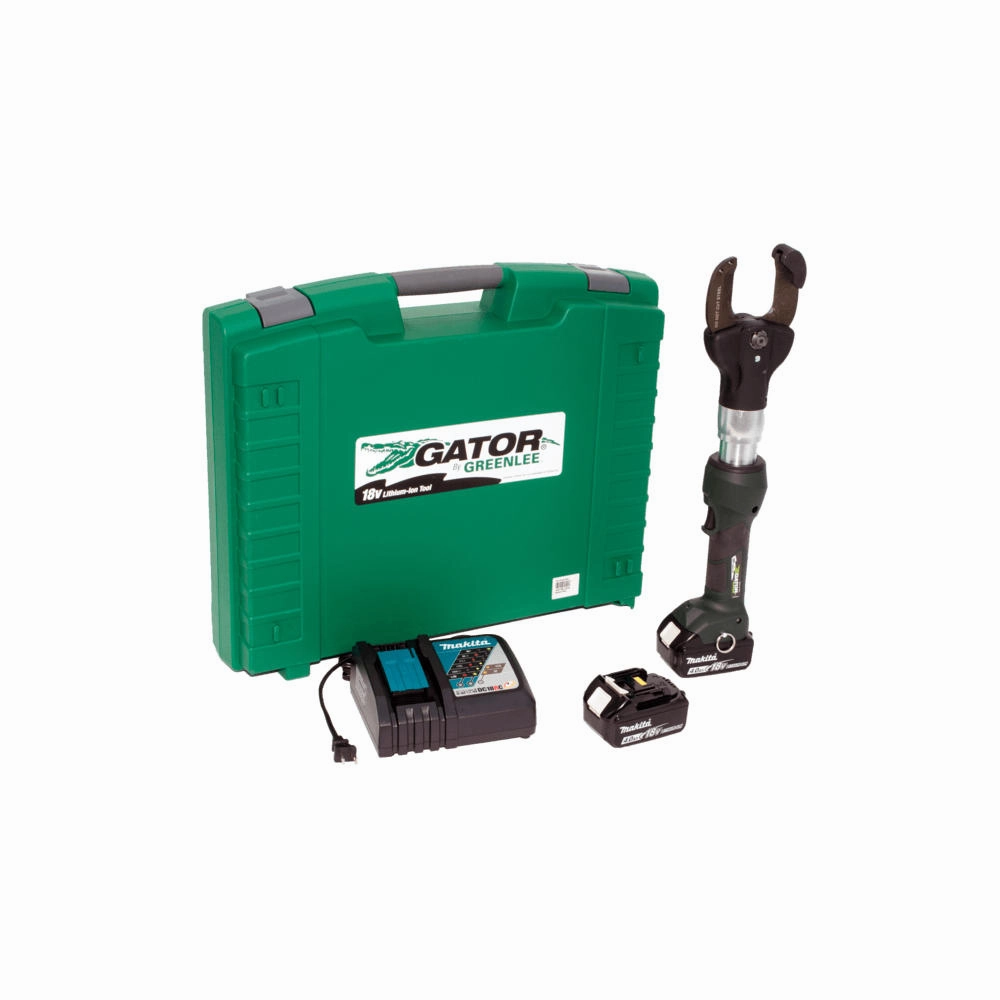 Greenlee ESC50LX12 2" Cable Cutter with Two 4.0AH Batteries, 12V Charger & Case